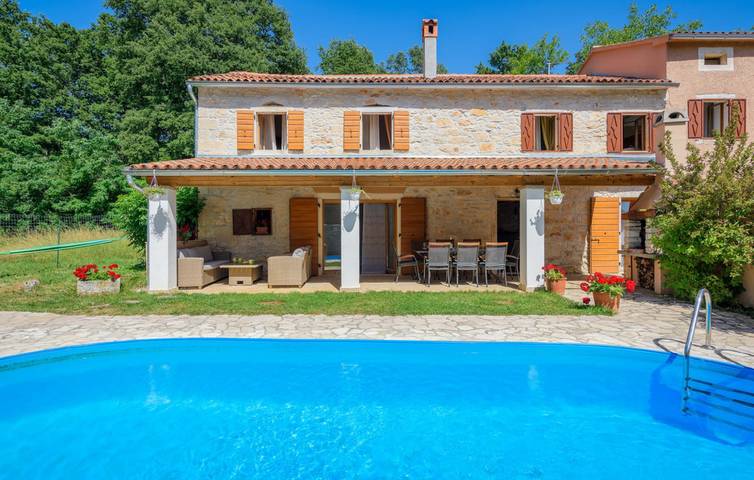 Villa Katarina in Mrkoči  - Haus für 8-10 Personen in Gračišće, Zentralistrien