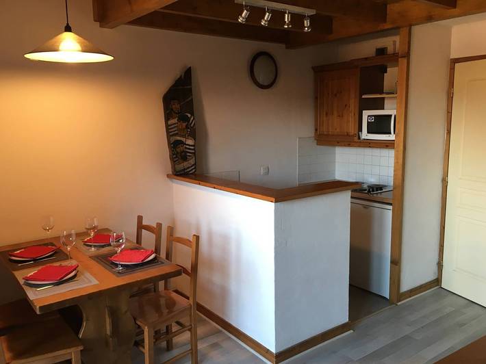 Apartamento vacacional entero, Apartamento de vacaciones para 4 personas con balcón in Valmorel, Les Avanchers-Valmorel