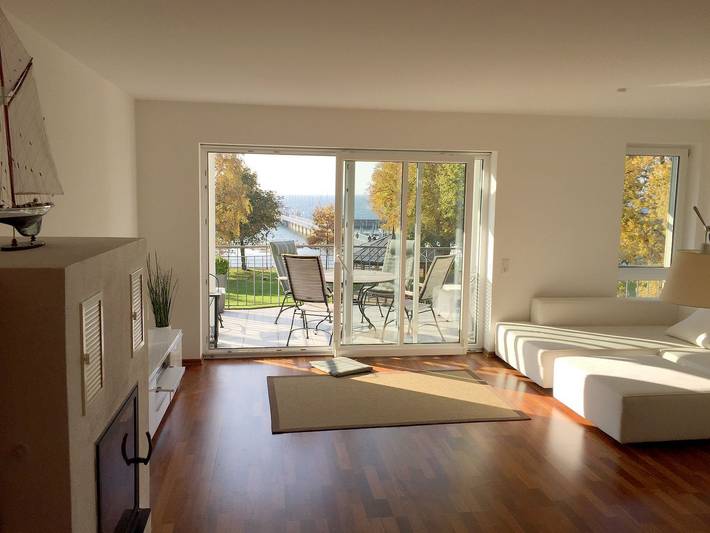 Ferienwohnung für 5 Personen, mit Ausblick und Balkon sowie Seeblick in Nonnenhorn - 2