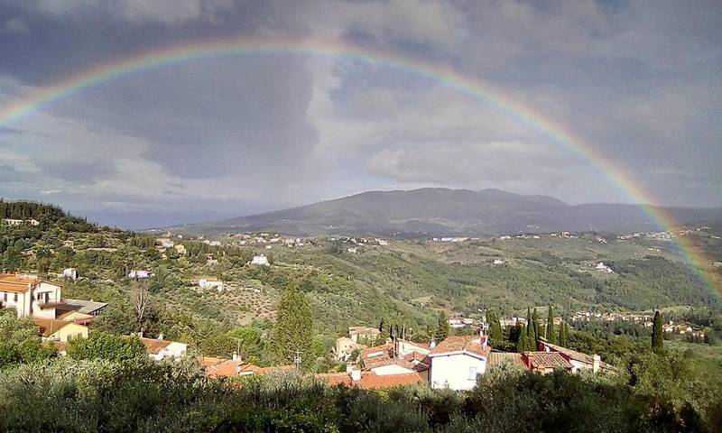 Appartamento per 7 persone, con Balcone e Terrazza nonché Panorama a Fiesole