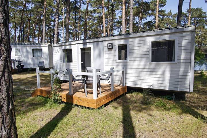 Chalet für 4 Personen, mit Terrasse auf Rügen