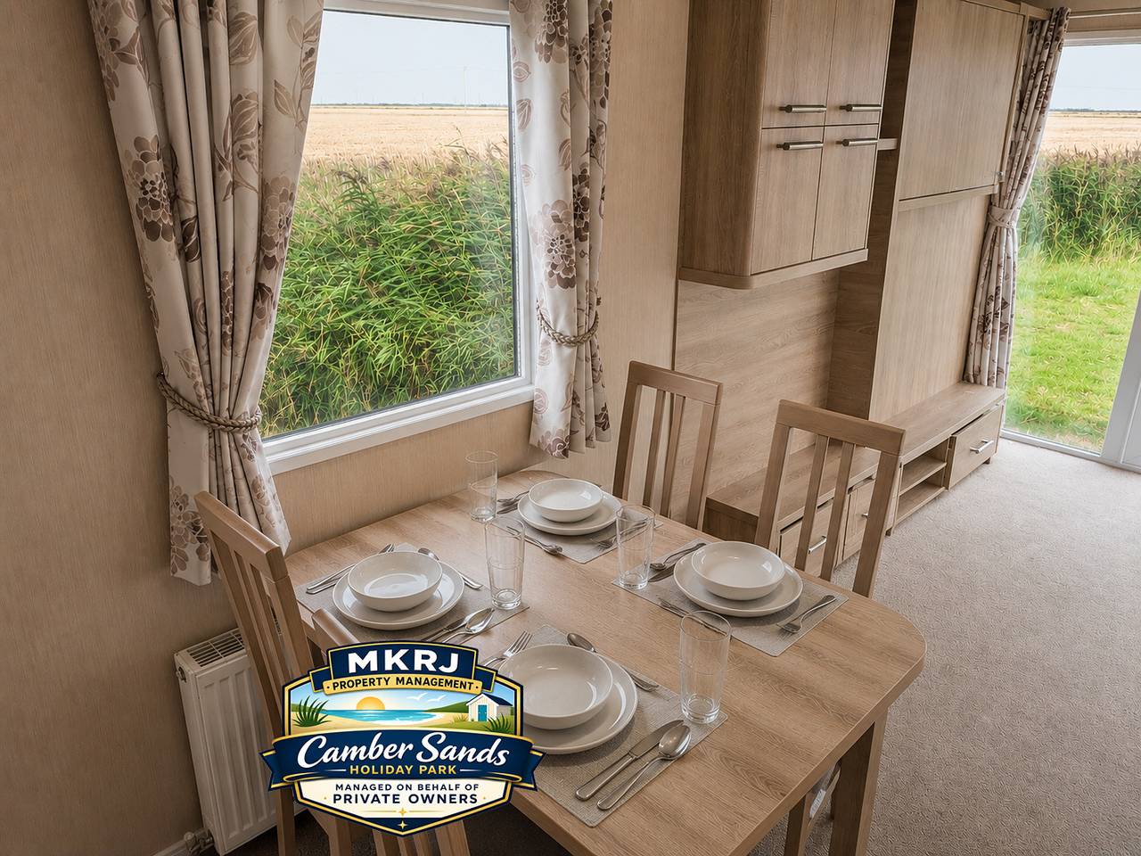 Mkrj Comfort- Premium Plot – Sleeps 8 - Pet Friendly mp267 in Camber Sands, Camber
