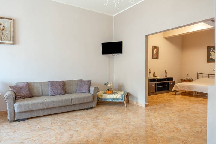 Ganze Wohnung, Apartment 'Two Bedroom' mit Bergblick, WLAN und Klimaanlage in Agia Marina (Dodekanes), Leros