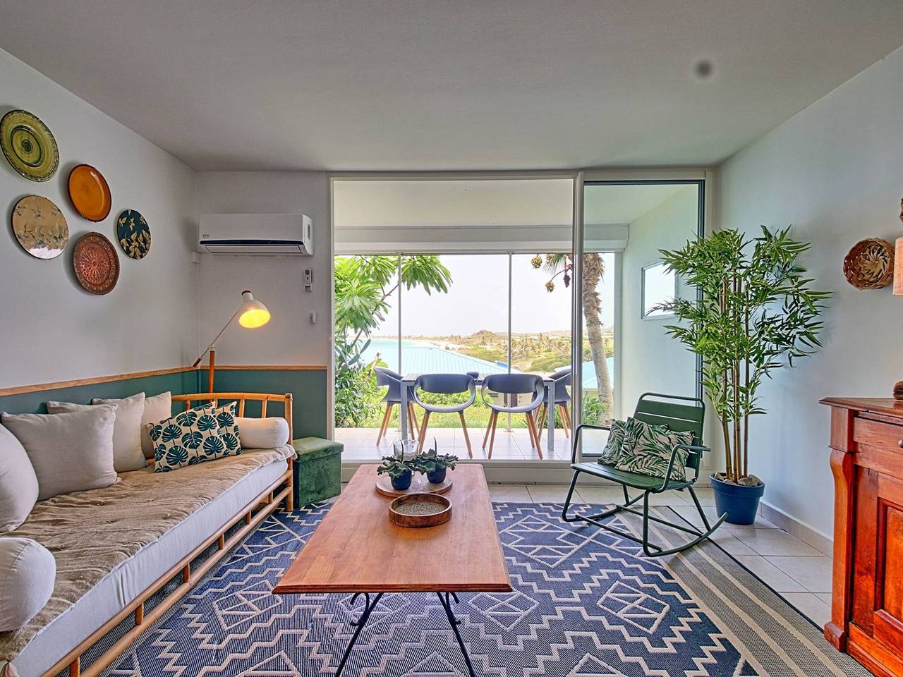 Studio entier, Studio Bambou à deux pas de la plage d'Orient Bay in Saint Martin