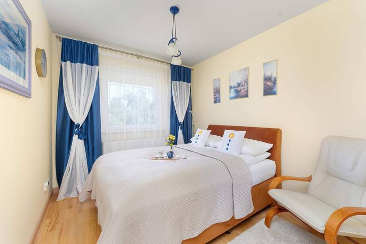 Ferienhaus für 8 Personen, mit Garten und Balkon, kinderfreundlich