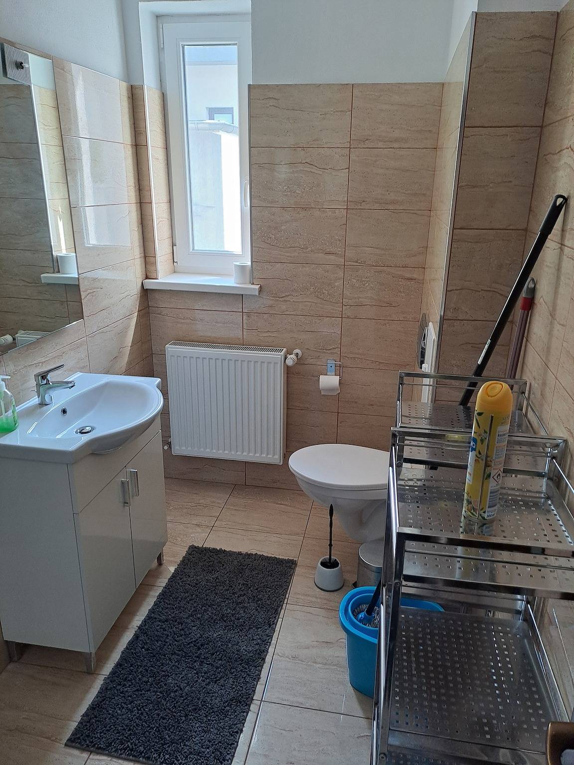 Ganze Ferienwohnung, Voll ausgestattete Monteur- Ferienwohnung direkt an der Raffinerie Leuna in einer Villa mit kleinem Balkon in Leuna, Saale-Unstrut