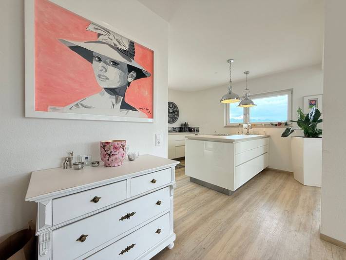 Appartement entier, Appartement de vacances pour 6 personnes avec terrasse in Bodman-Ludwigshafen, Arrondissement de Constance