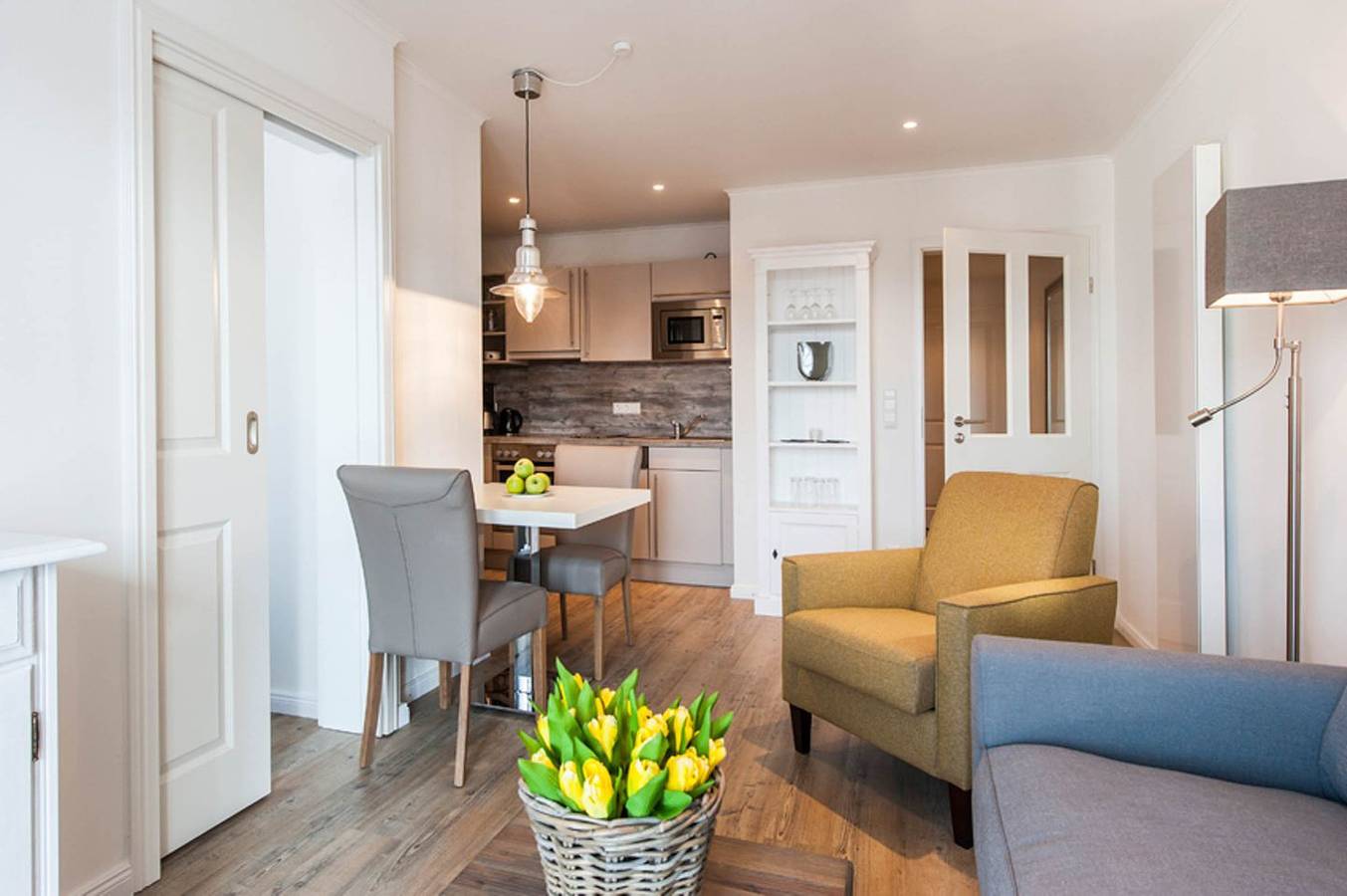 Ganze Wohnung, Weisse Villa - Apartment für 2 Personen am Hafen von Büsum in Hafen Büsum, Büsum