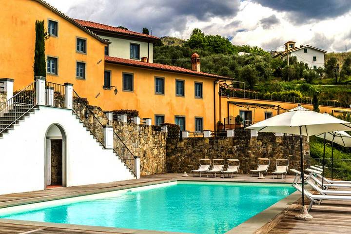 Villa für 5 Personen, mit Sauna und Ausblick sowie Garten in der Toskana - 2