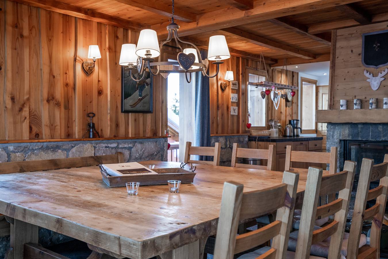 Villa France — Le Dahu - 8-room chalet + sauna & bar | 14 persons **** | Vallandry in Landry, Parque Nacional de Vanoise