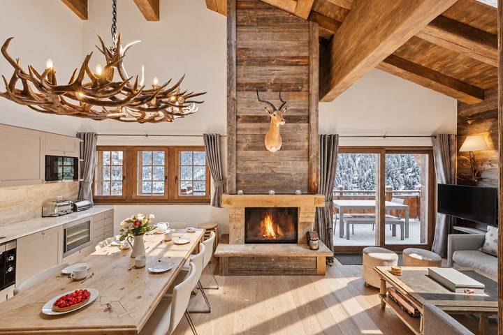 Ferienwohnung für 10 Personen, mit Balkon und Balkon/Terrasse sowie Sauna in Anniviers