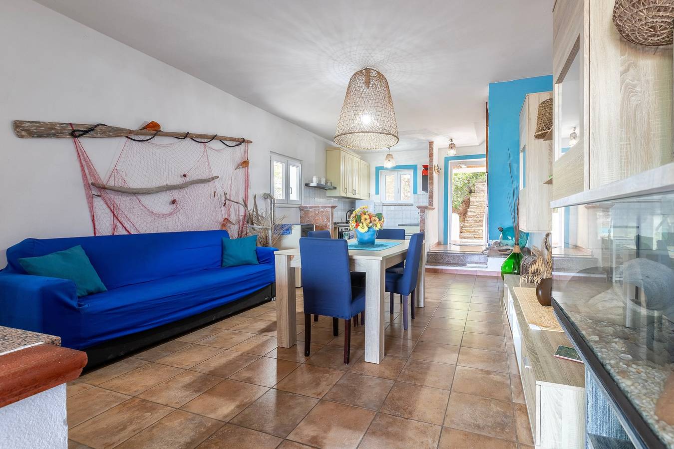 Casa de vacaciones 'Asinara' con vistas al mar, Wi-Fi y aire acondicionado in Stintino, Nurra