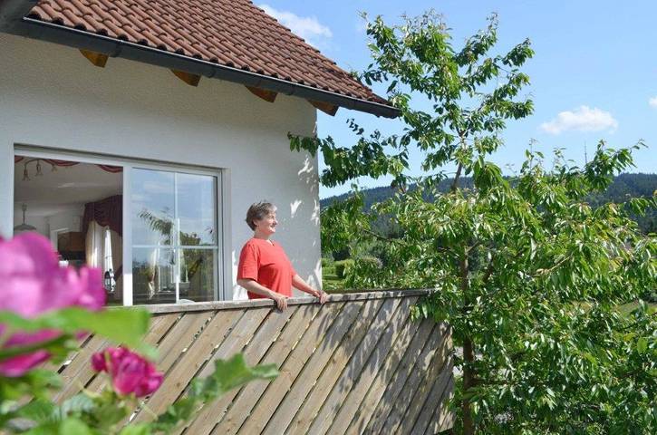 Ferienwohnung, mit Balkon/Terrasse und Terrasse sowie Garten und Sauna im Fichtelgebirge - 2
