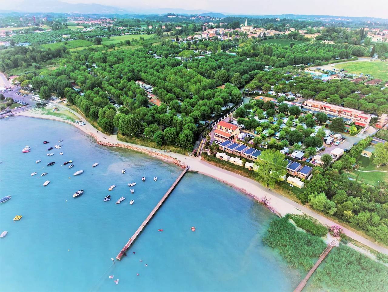 Lodge Tiere erlaubt 4 Personen in Lazise, Gardasee-Berge