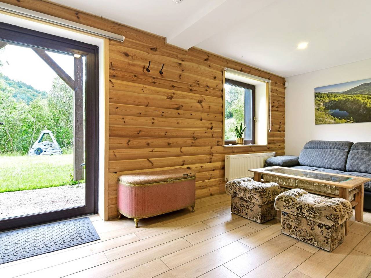 Ganze Wohnung, "Gartenwohnung" in Czarna Góra – Sienna, Sudeten (Polen)