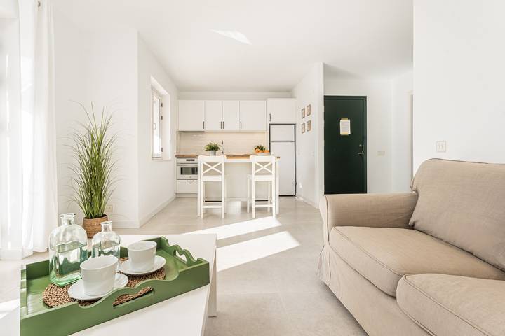 Appartamento Petit Paradis in Son Bou mit privatem Pool und Meerblick in Sant Jaume, Alaior Gemeinde