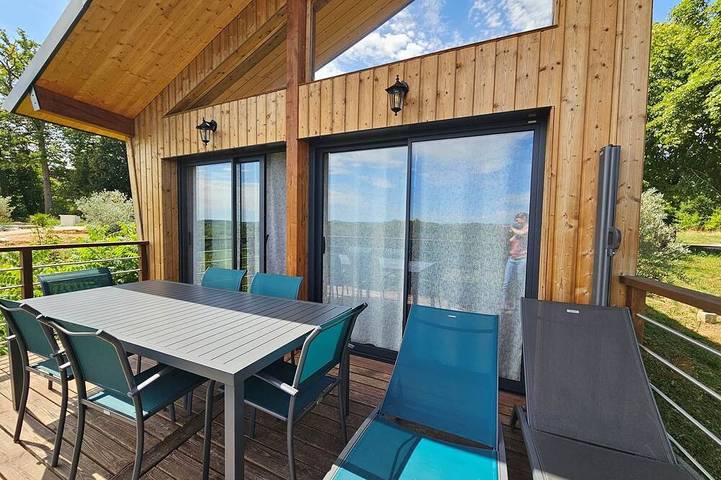 Chalet pour 6 personnes, avec balcon - 1
