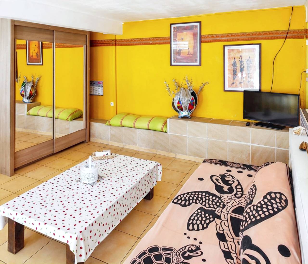 Entire studio, Cozy studio in Vieux Habitants 50 m² with sea view in Vieux-Habitants, Guadeloupe (Caribbean)