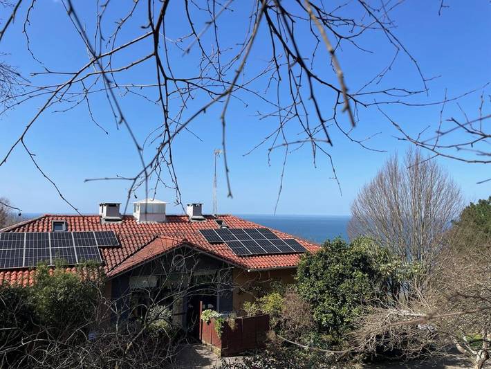 Casa rural para 4 personas, con jardín y vistas en Costa Vasca