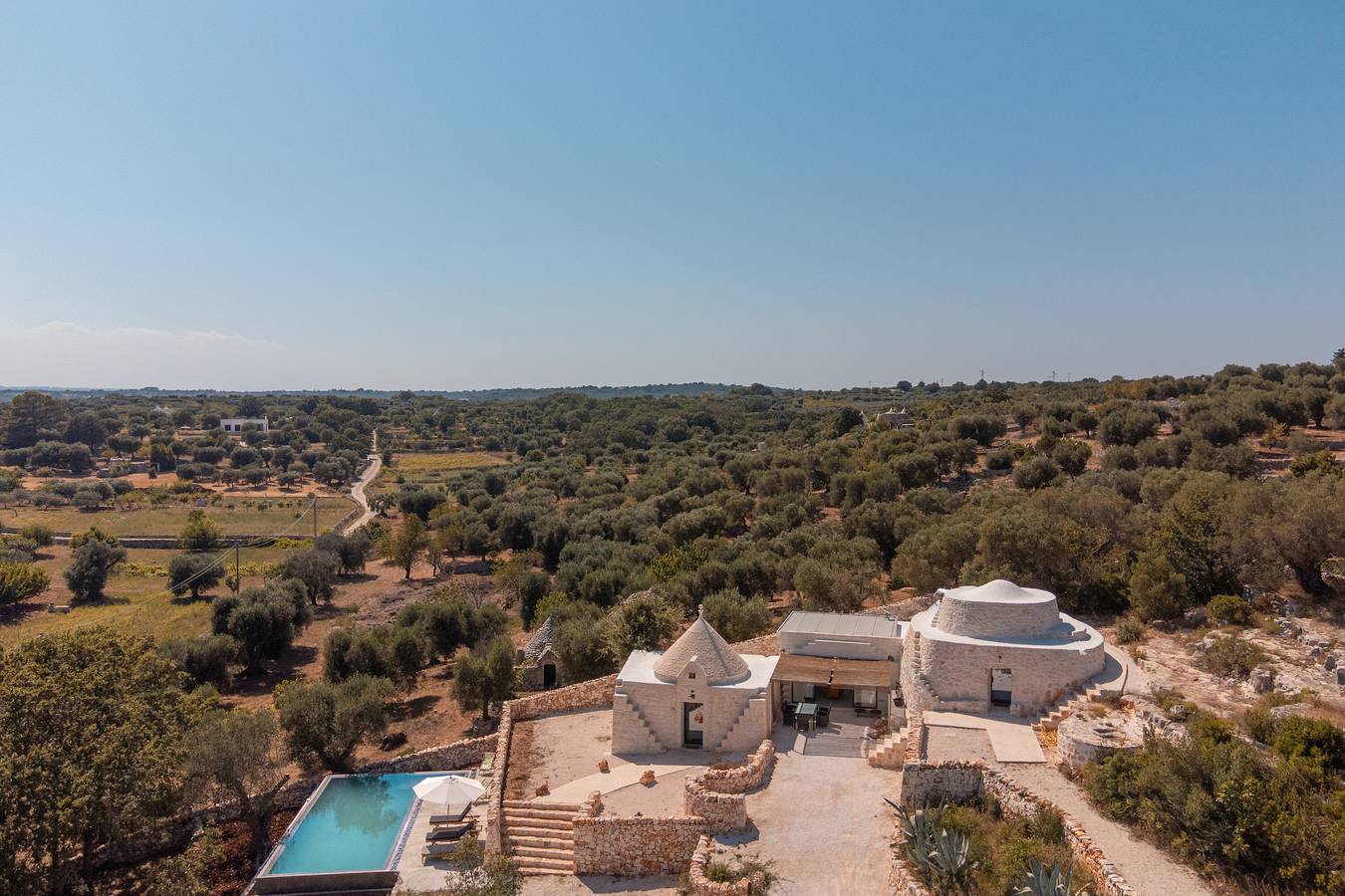 Villa 'Trulli Meridiem Con Piscina' con piscina privata, Wi-Fi e aria condizionata in Casalini, Salento