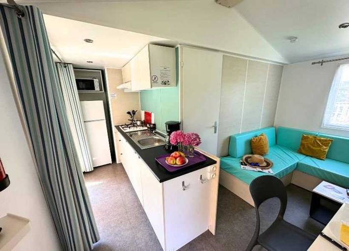 Camping für 6 Personen, mit Kinderpool und Pool in Sérignan - 3