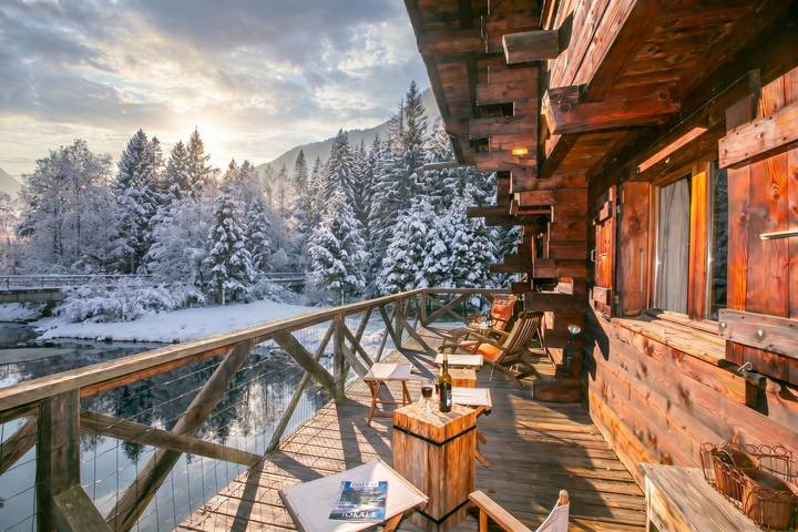 Chalet Tre la Vieux for 14 + Garden in Les Grandes Montets, Chamonix