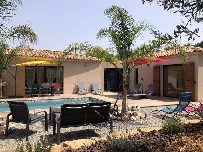 Villa pour 6 personnes, avec terrasse à Le Castellet