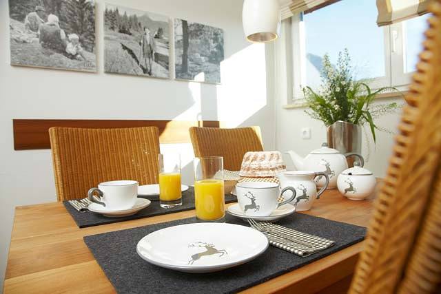 Ferienwohnung für 4 Personen, mit Balkon und Garten sowie Pool im Allgäu