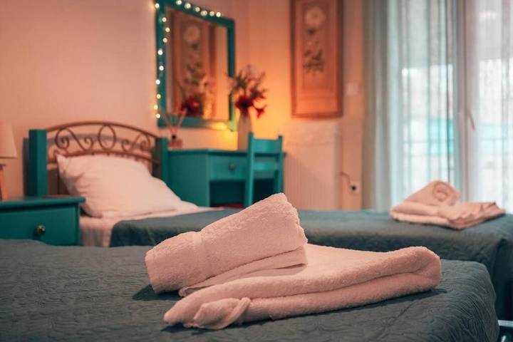 Vakantieappartement voor 2 personen, met balkon in Parga