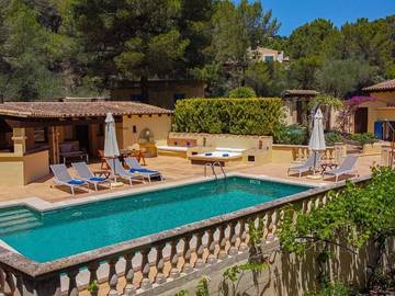 Ferienhaus in Andratx, Serra de Tramuntana für 8 