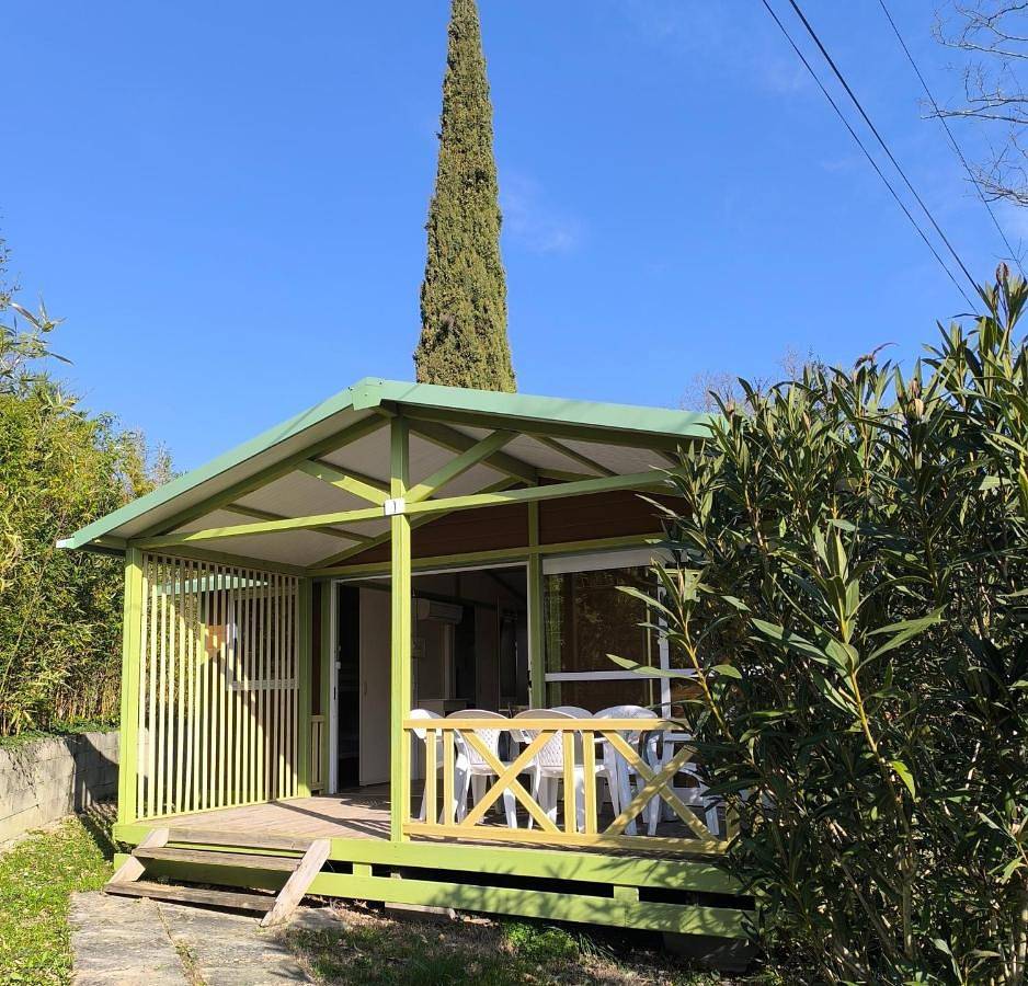 Camping Le Boem in Balazuc, Ardèche