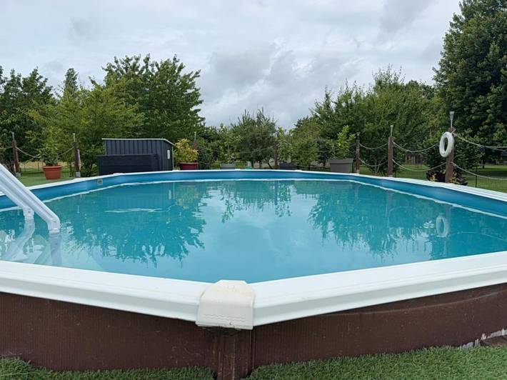 Gîte pour 4 personnes, avec jardin ainsi que piscine et vue à Saint-Agne - 3