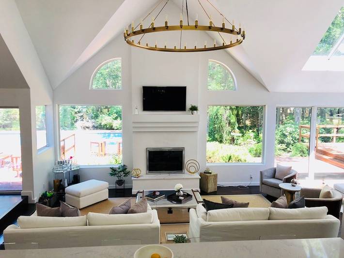 Vacation home for 10 people, with terrace and yard in The Hamptons