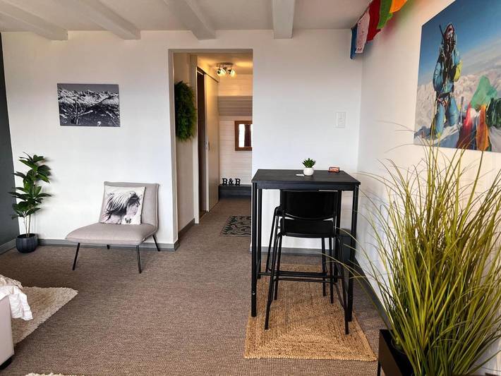 Location de vacances pour 2 personnes, avec jardin et vue à Icogne - 2