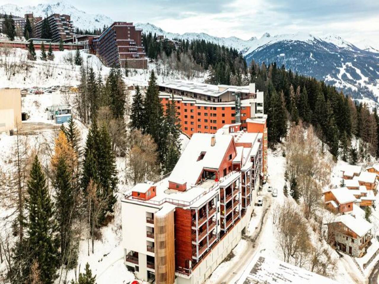 Ganze Wohnung, Ferienwohnung in Les Arcs mit Blick auf den Wald in Arc 1800, Bourg-Saint-Maurice