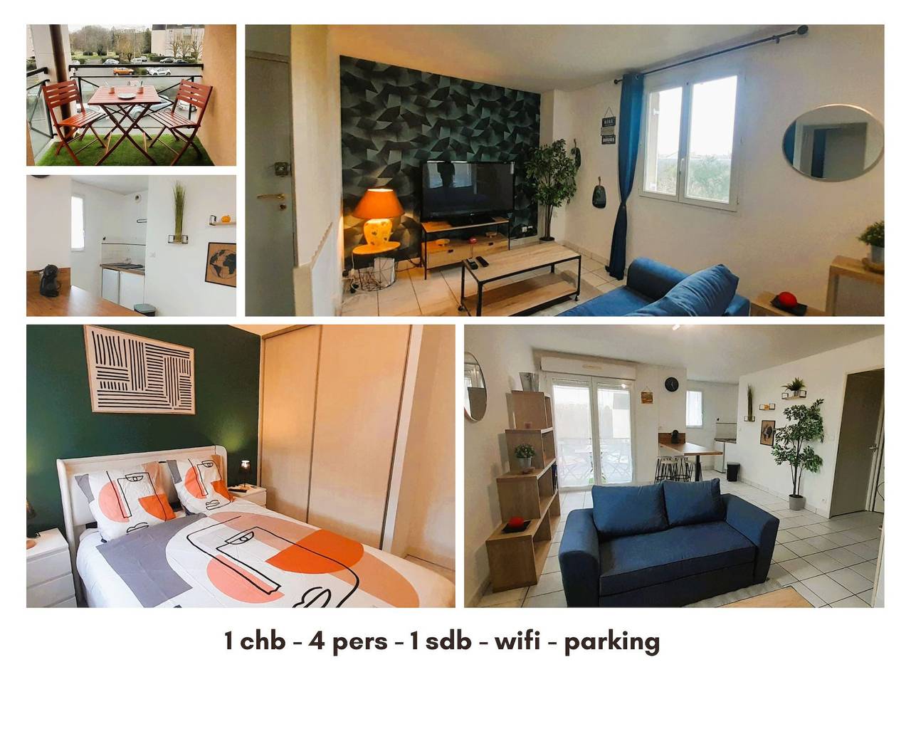Ganze Wohnung, St Gildas in Châteauroux, Châteauroux und Umgebung