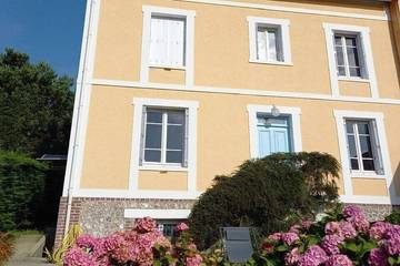 Gîte pour 8 personnes, avec jardin à Saint-Martin-aux-Buneaux