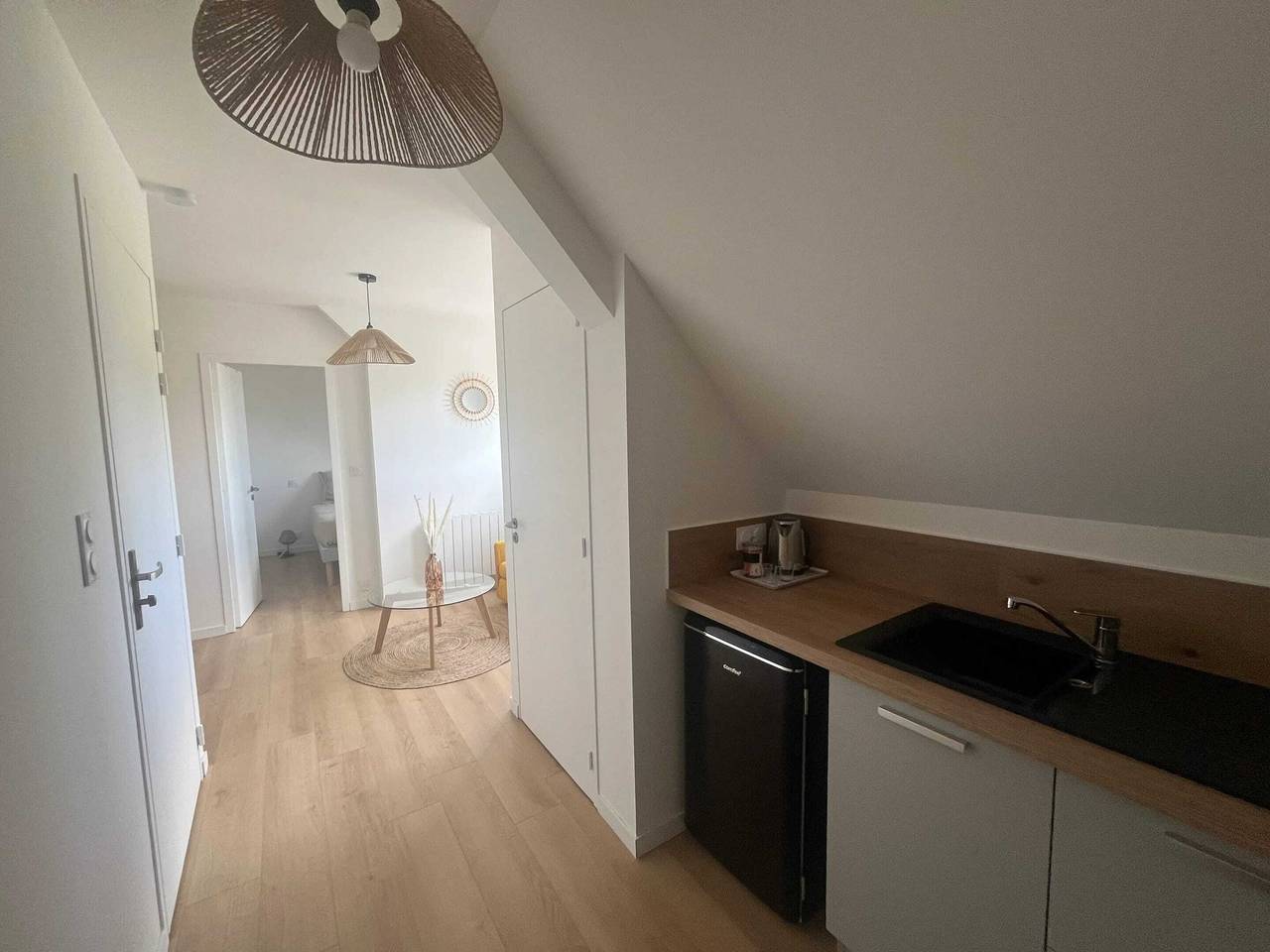 Appartement entier, Appartement confortable à Bruz de 22 m² avec parking in Bruz, Région de Rennes