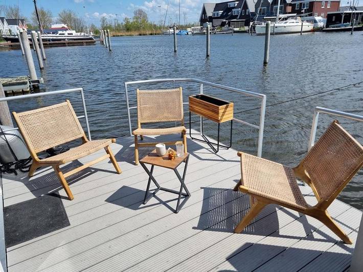 Ferienwohnung für 5 Personen, mit Terrasse und Garten sowie Ausblick und Seeblick in Stavoren - 3