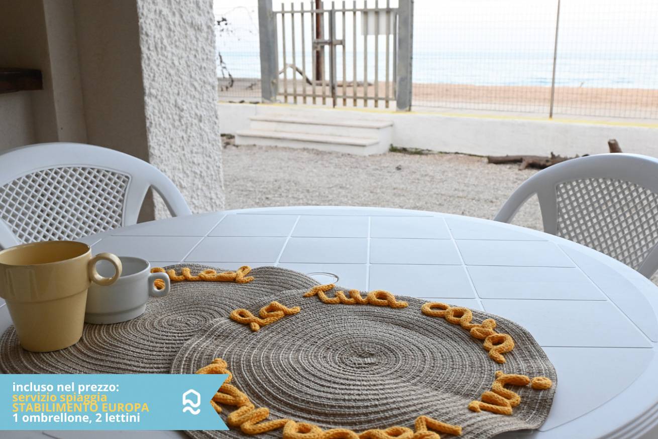 Entire apartment, Rs314 - Marcelli, two-room apartment in seafront residence with beach included in Marcelli, Riviera del Conero