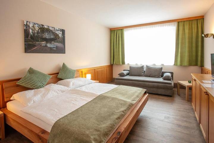 BnB für 2 Personen, mit Garten und Terrasse sowie Ausblick in Waldviertel