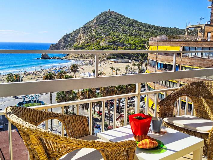 Apartamento para 4 personas, con Terraza en Villajoyosa