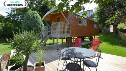 Gîte pour 4 personnes, avec jardin ainsi que terrasse et sauna à Malmedy