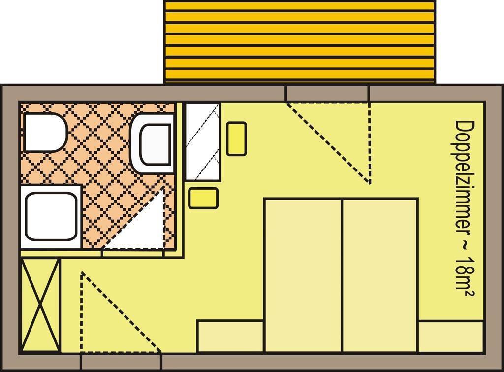 Entire holiday apartment, Double room Standard with balcony with shower, toilet in Ischgl, Verwall mountains