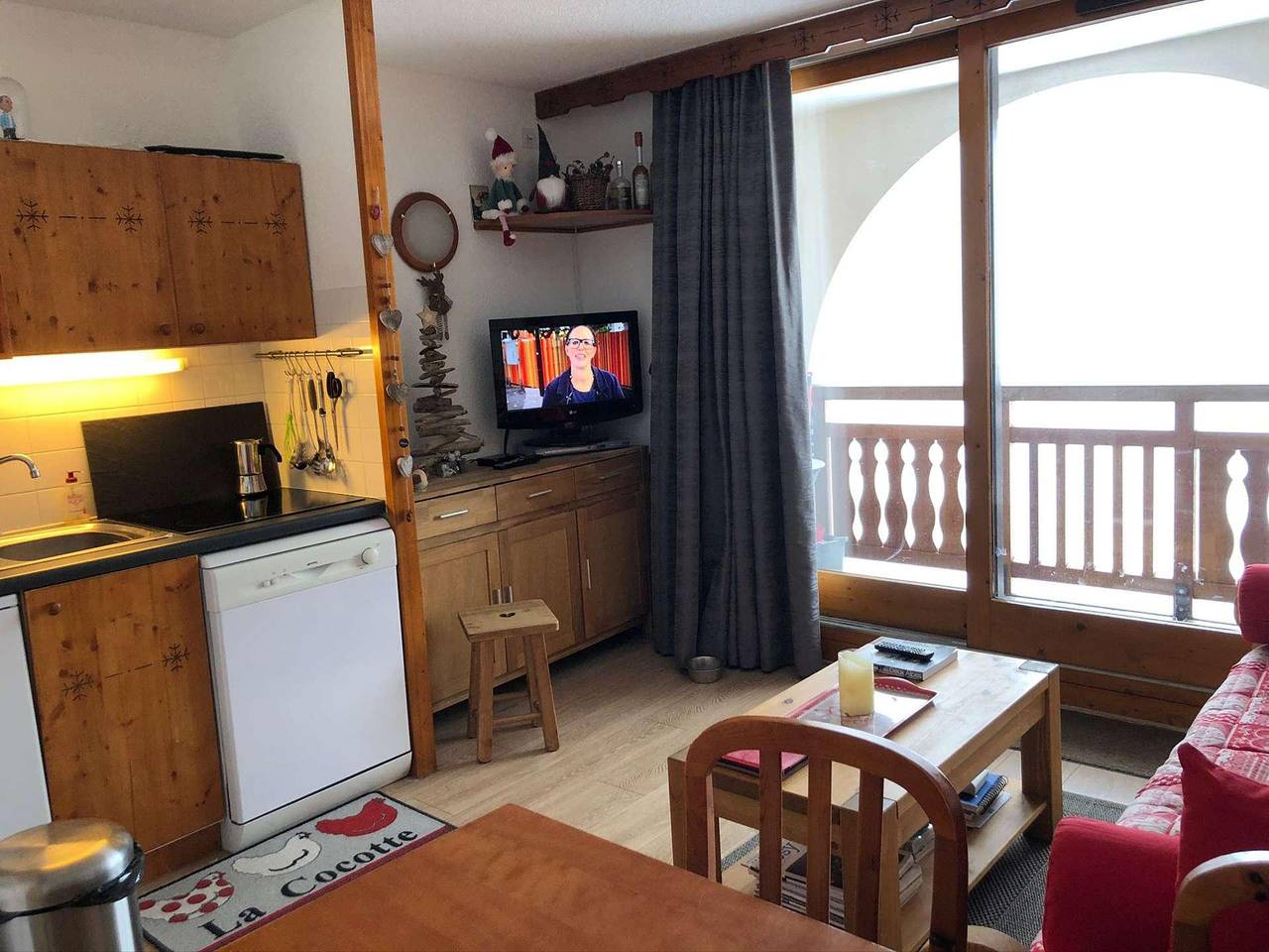 Appartement entier, La résidence le Soleil - Appartement 2 pièces 4 personnes (1119) in Vénosc, Les Deux Alpes