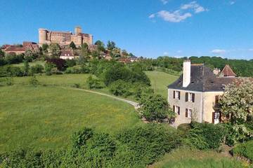 Gîte pour 6 personnes, avec jardin et balcon, animaux acceptés à Prudhomat