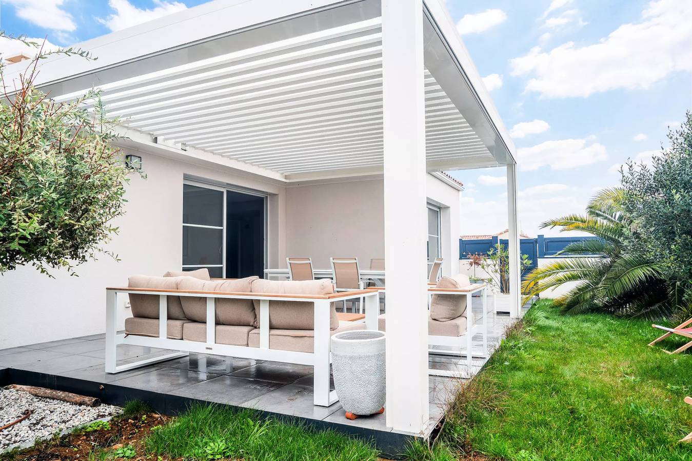 Großes modernes Haus für 6 - Garten in Saint-Vincent-sur-Jard, Vendée