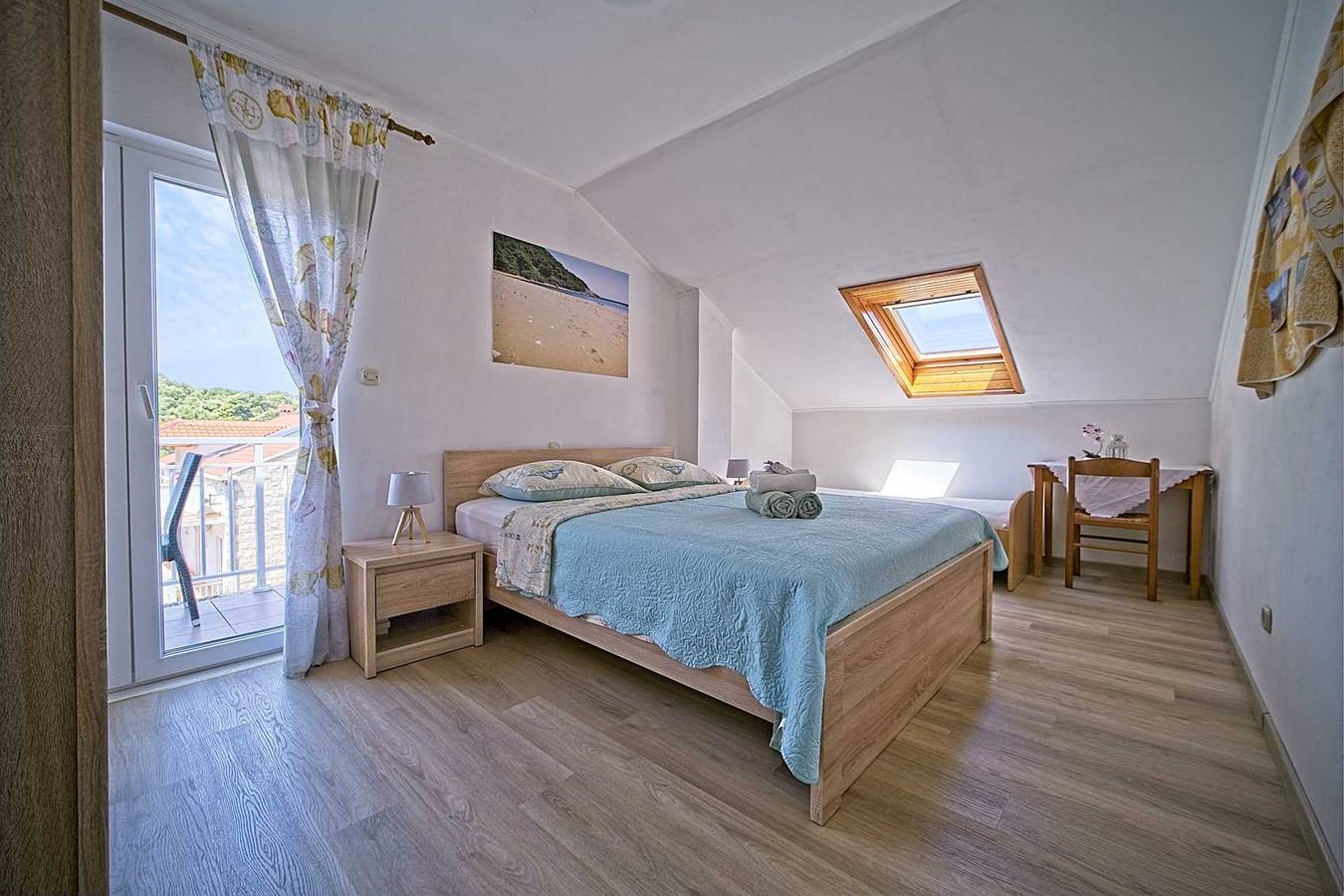 Ganze Wohnung, Matana Pomena - A1 Apartment mit Balkon und Meerblick in Pomena, Mljet