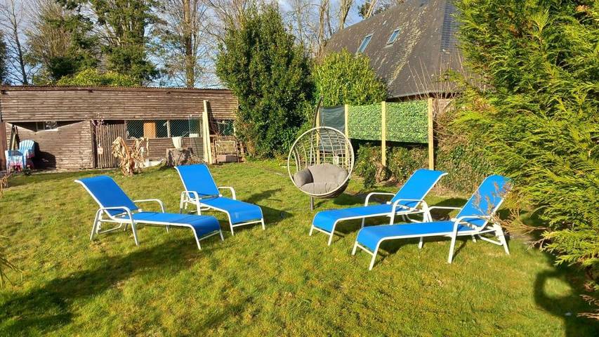 Location de vacances pour 6 personnes, avec terrasse, animaux acceptés à Saint-Gatien-des-Bois - 4