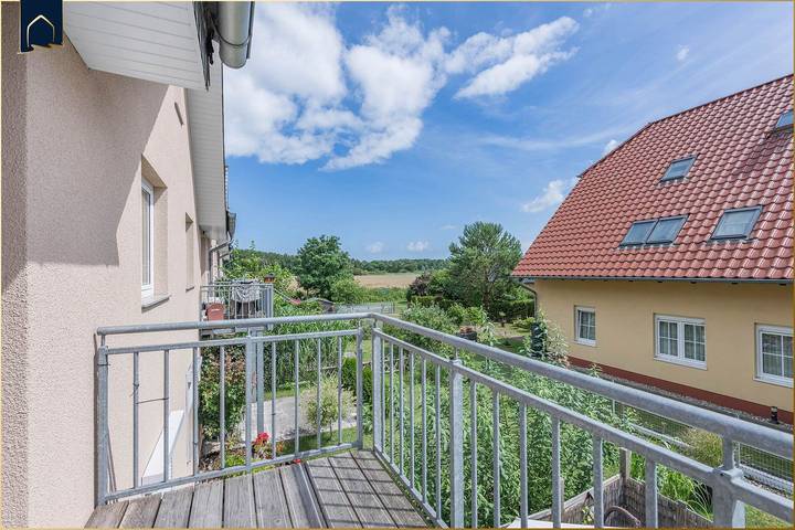 Ferienwohnung für 5 Personen, mit Ausblick und Balkon, mit Haustier in Kölpinsee